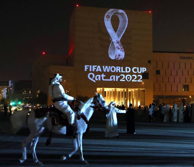2022世界盃足球賽將在卡達舉辦。（法新社）