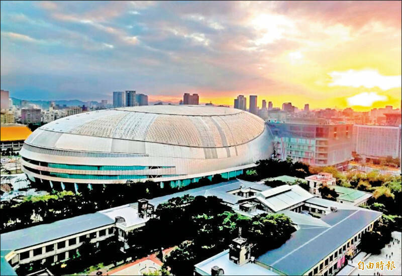 台北市政府與遠雄集團針對台北文化體育園區（大巨蛋）的營收分潤已簽署合作備忘錄（MOU）。（資料照）