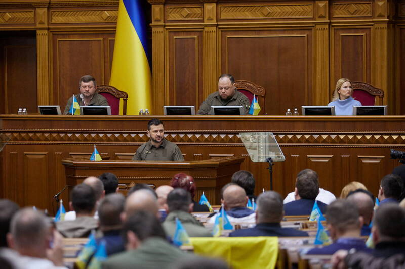 烏克蘭國會19日表決通過兩項法律，內容為限制俄羅斯的書籍與音樂在烏克蘭國內的發展，以此尋求「去俄羅斯化」的目標。圖為示意圖。（資料照，路透）