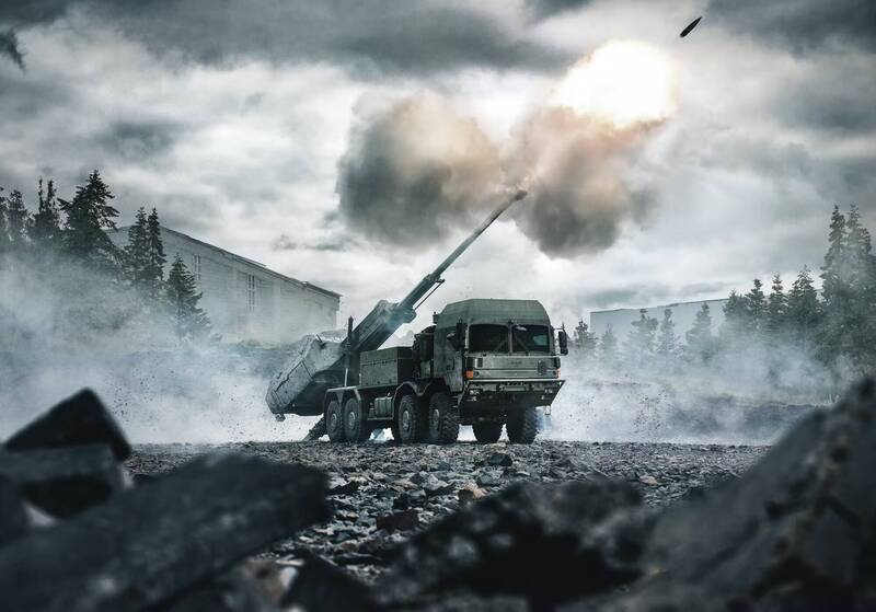 2020年開始，「弓箭手」載具換裝德國KMW MAN 8X8卡車，越野性能更佳，可在極地氣候、核生化防護下持續作戰。（圖擷取自BAE官網）