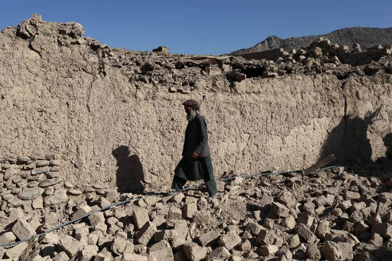 阿富汗22日发生规模达6.1地震，神学士政府盼国际解冻资产。（路透）(photo:LTN)