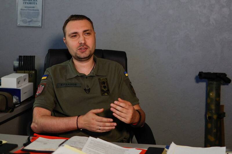 烏克蘭國防部情報總局局長布達諾夫提到，烏軍在赫爾松的反攻行動將會在8月開始取得明顯成果。（路透）