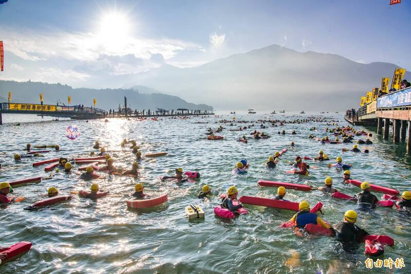2022日月潭泳渡活動預定9月4日舉行。（記者張協昇攝）