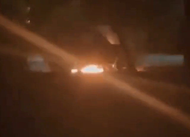 赫尔松傀儡政府另名官员马赫涅娃的座车26日也发生爆炸。（图翻摄自推特）(photo:LTN)