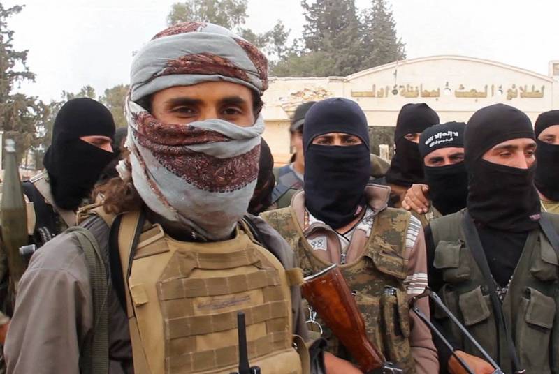 敘利亞境內開打組織分支「聖戰保衛者」領導人葉門尼（Abu Hamzah al Yemeni）傳出被美軍擊斃。（法新社）