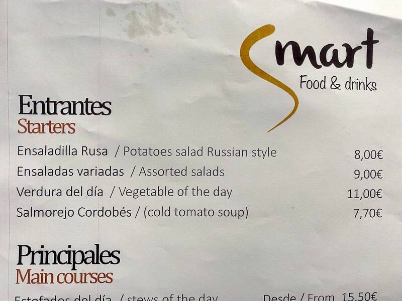 北约峰会菜单显示，俄式马铃薯沙拉一份8欧元。（路透）(photo:LTN)