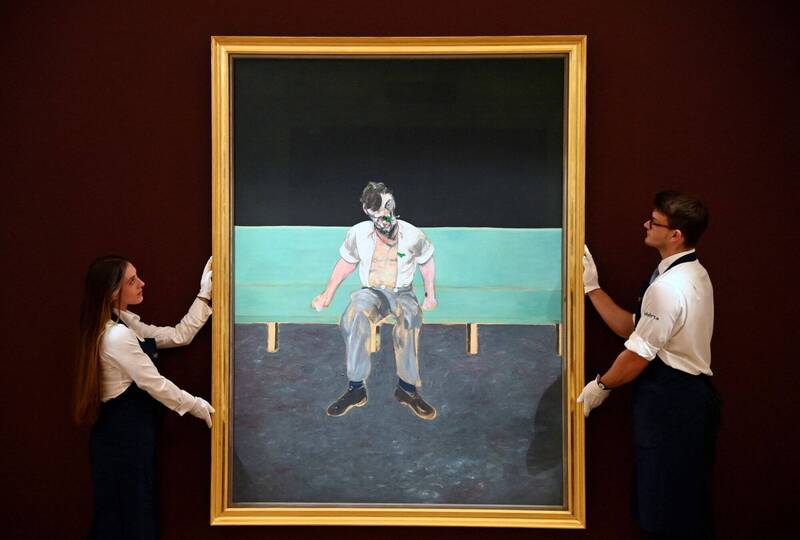 天價！英國畫家培根人物肖像畫拍賣 以15.6億元成交