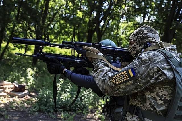 乌克兰神秘特战部队「萨满营」（Shaman Battalion）骁勇善战。（取自推特）(photo:LTN)