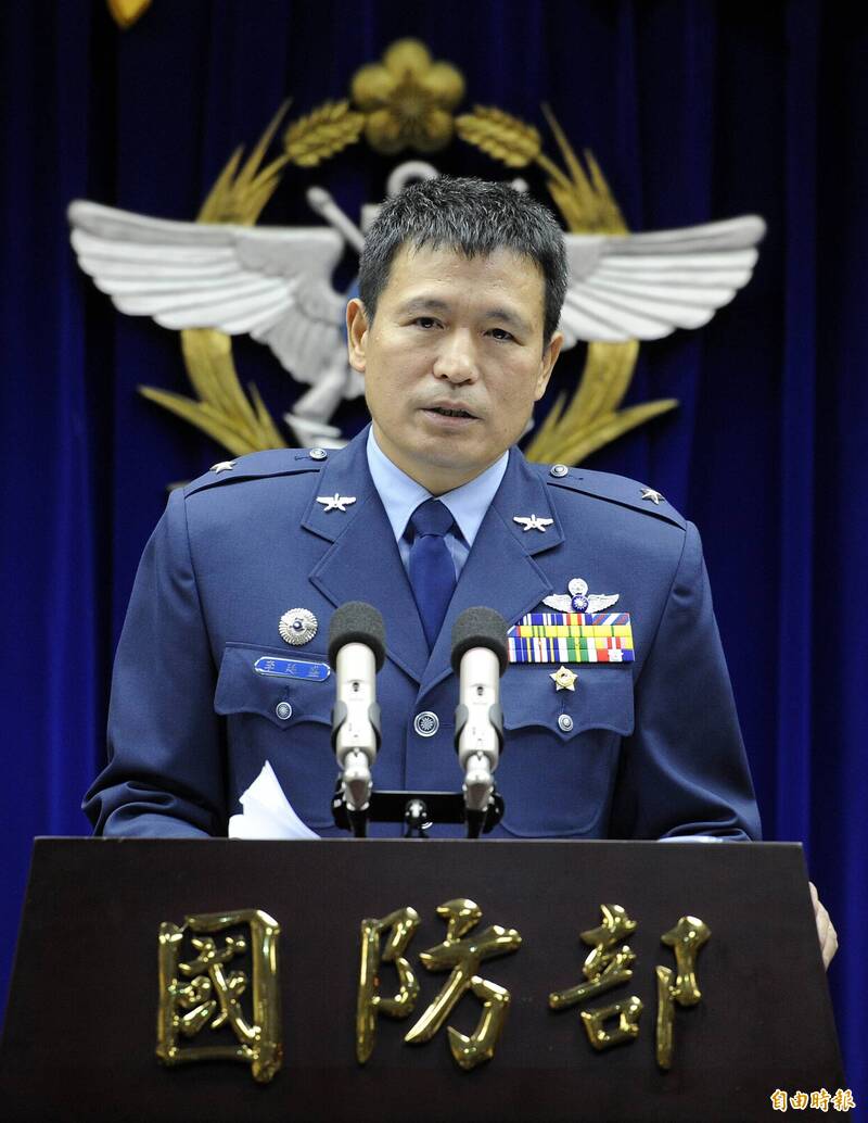 前空軍副司令李廷盛中將。（資料照）