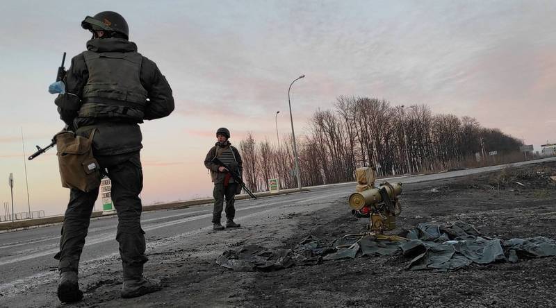 俄烏戰爭延燒4個多月，華郵近日專訪多名烏克蘭前線台籍志願兵。示意圖。（路透）