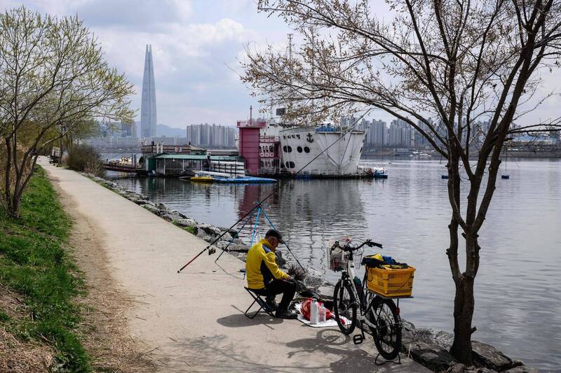 南韩有渔民5日在京畿道金浦市汉江下游发现一具男童遗体，怀疑是从北韩漂到南韩。汉江示意图，与本文无关。（法新社）(photo:LTN)