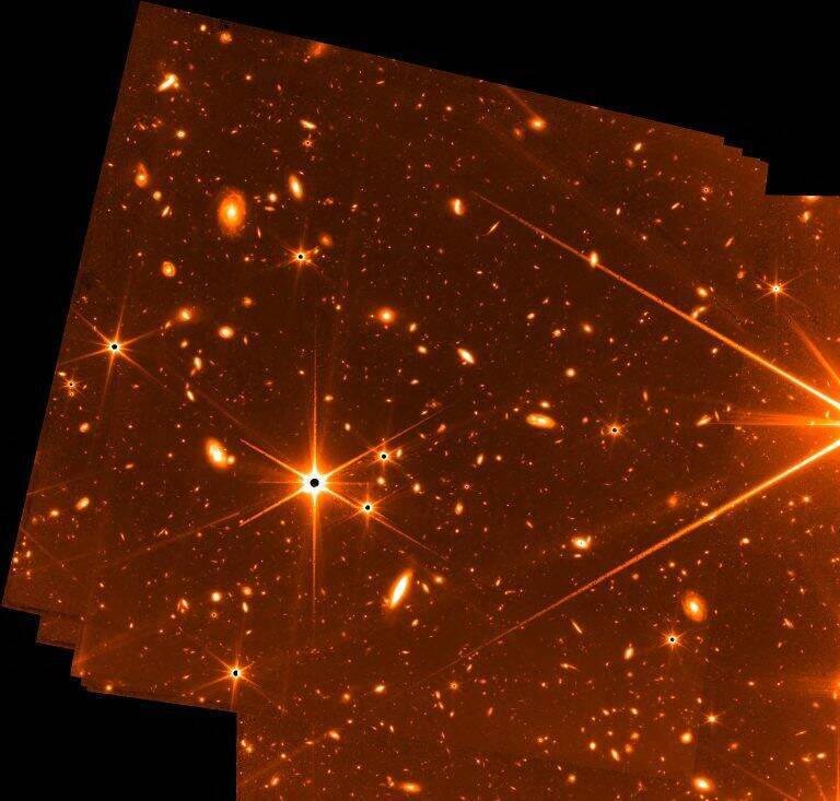 NASA公布韦伯太空望远镜首批科学观测照的「预告片」。（法新社）(photo:LTN)