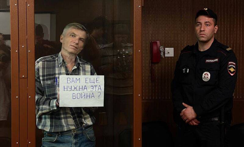 莫斯科议员Alexei Gorinov因批评俄罗斯入侵乌克兰遭判刑7年。（路透）(photo:LTN)