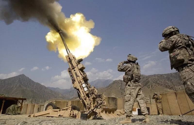 M1156 PGK套件，可使M777榴弹砲（见图）发射的一般榴弹，变成精准导引弹。（美联社）(photo:LTN)
