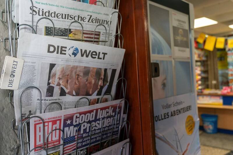德国《世界报》（Die Welt）是一家在德国历史悠久的报纸，如今它的网站在俄国也被禁。（彭博）(photo:LTN)