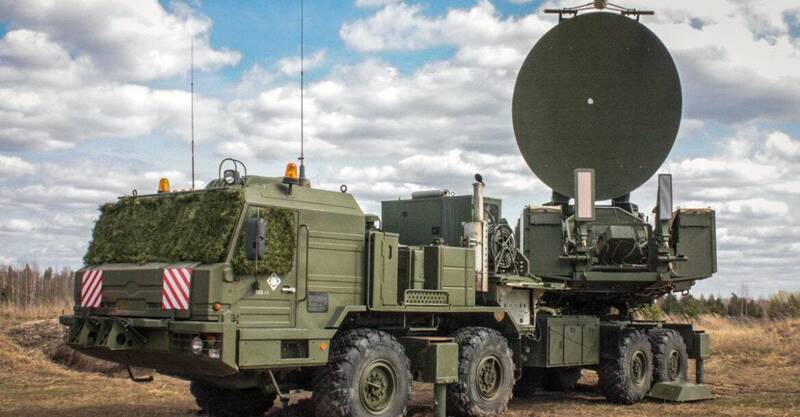 俄军增强「反无人机部队」装备，部署Krasukha-2陆基移动式电战系统。（翻摄俄罗斯国防部官网）(photo:LTN)