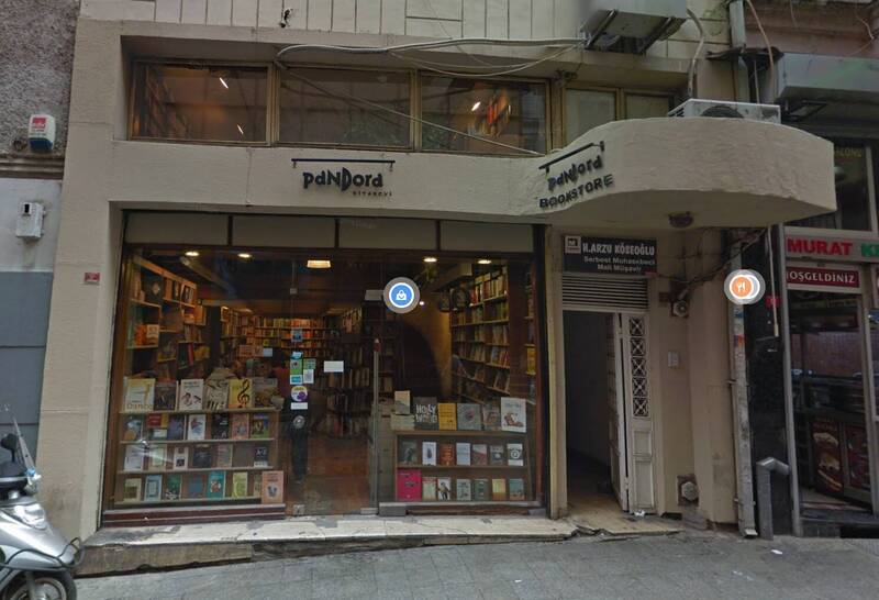 伊斯坦堡潘朵拉书店不敌通膨攀升，将于月底熄灯。（图撷自Google地图）(photo:LTN)