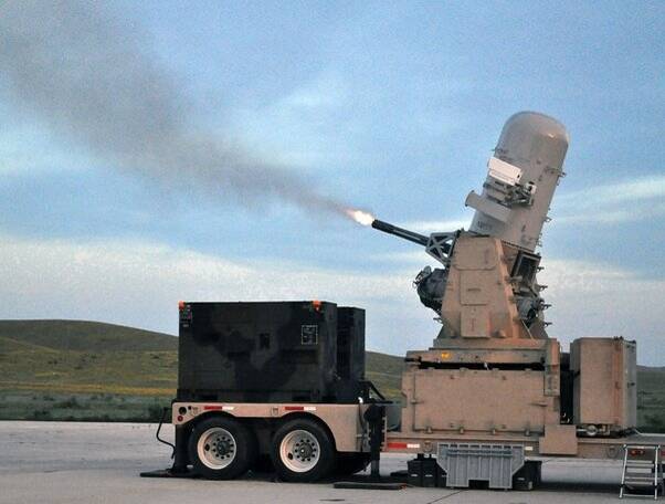 陆基版「C-RAM」防空系统。（取自雷神公司官网）(photo:LTN)