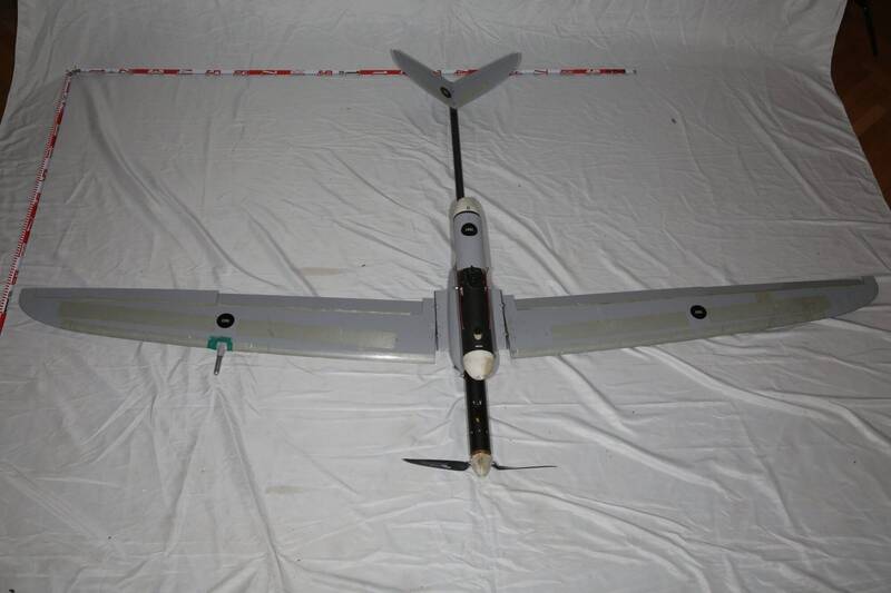 遭掳获的「飞燕-M」（ Lastochka-M） 攻击无人机。（图撷取自推特）(photo:LTN)