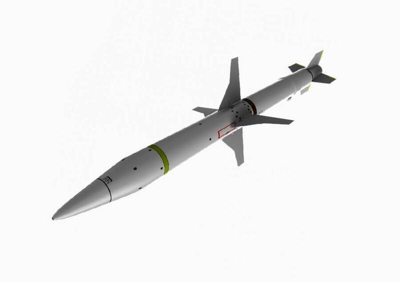 传美国援助乌克兰一款尚未服役的神祕反辐射飞弹。图为美军AGM-88G先进反辐射飞弹增程型。（取自雷神官网）(photo:LTN)