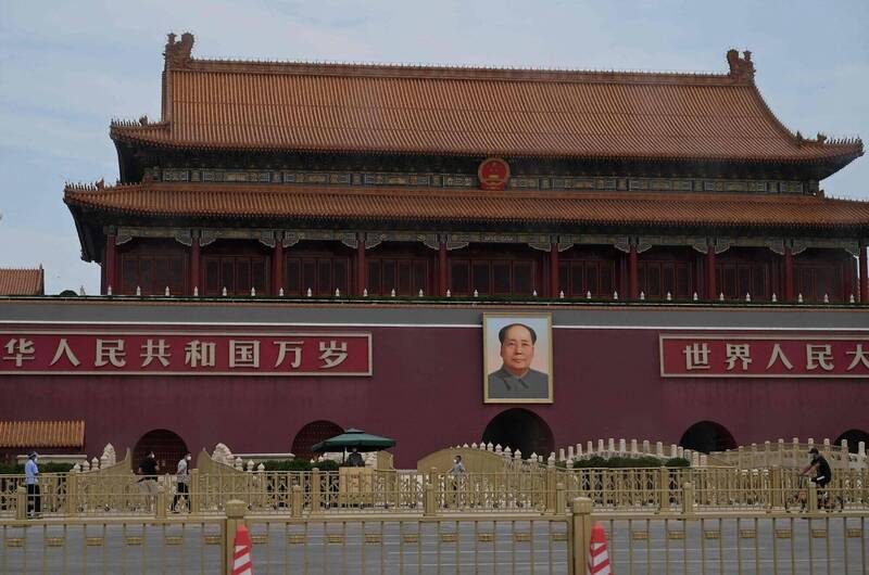 中国又传高官突然死亡。北京天安门广场一景。（法新社）(photo:LTN)