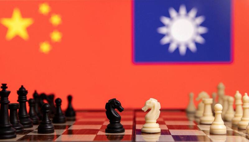 美智庫兵棋推演顯示，美台能擊退中國的入侵行動。（路透）