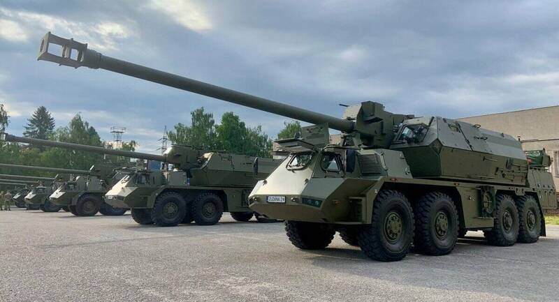 斯洛伐克自主研发的「Zuzana-2」自走砲。（取自斯洛伐克国防部官网）(photo:LTN)