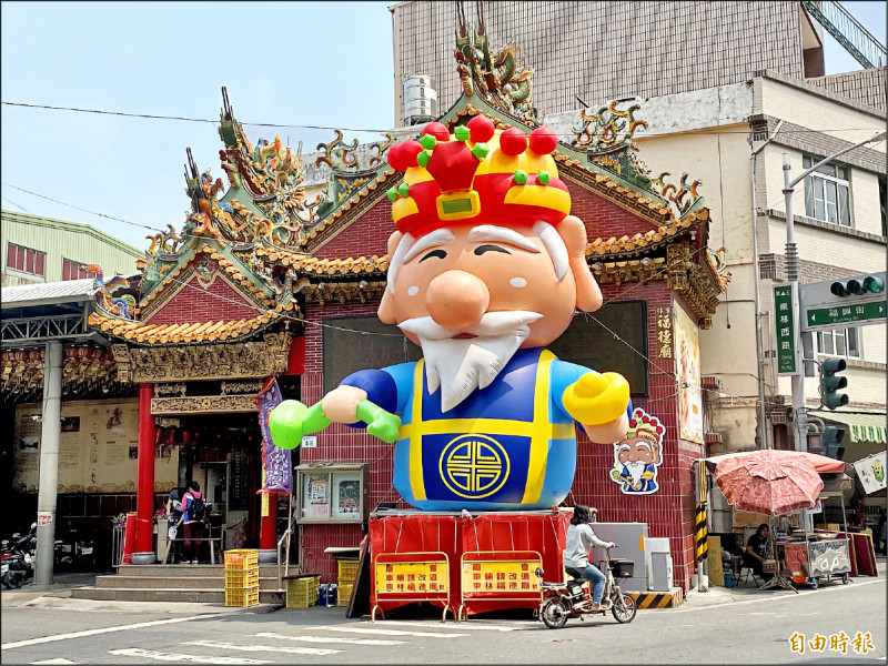 東林福德廟是知名百年老廟。（記者洪臣宏攝）
