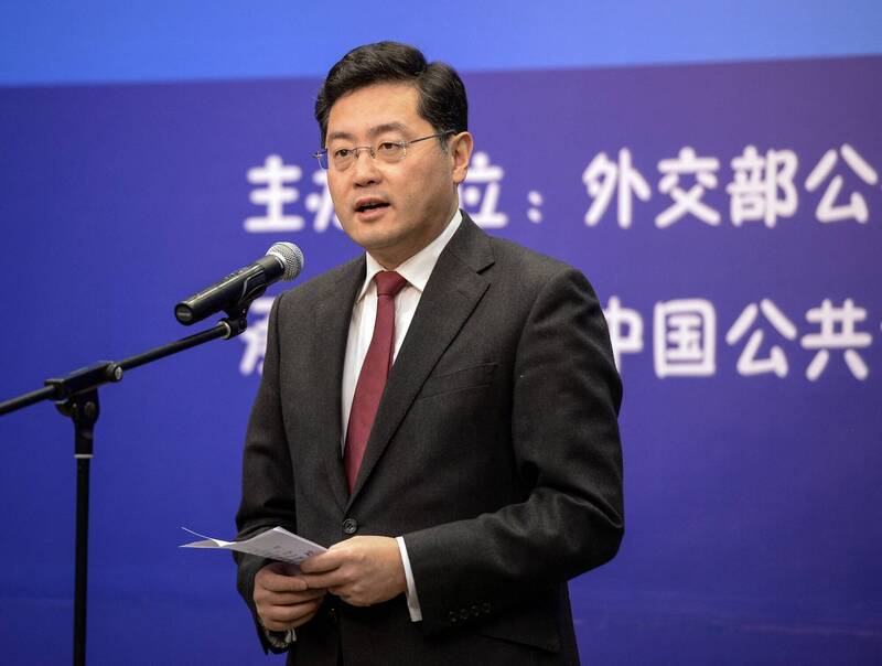 中国驻美大使秦刚16日批美在对北京「政治挑衅」。（法新社）(photo:LTN)