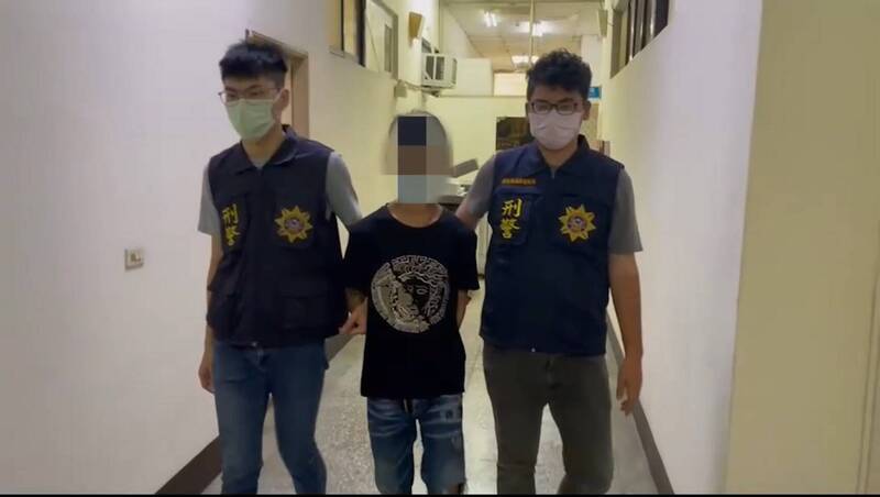 身材瘦小卻是涉及誘騙人到柬埔寨的小蛇頭被警方逮捕。（警方提供）