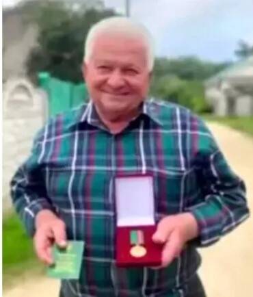 予费奥多罗维奇获颁「协助保护国家边境」荣誉勋章。（图撷取自乌克兰国家边境局官网）(photo:LTN)