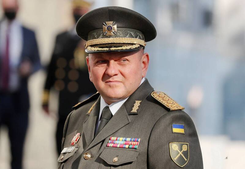 乌克兰武装部队总司令扎卢兹尼（见图）今日透露，开战至今乌军近9000人战殁。（路透资料照）(photo:LTN)