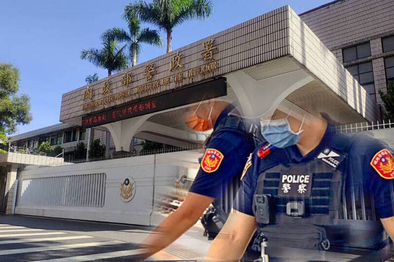 台南2警殉職，警政署：2情況開槍不必寫報告。（資料照、記者邱俊福翻攝，本報合成。）