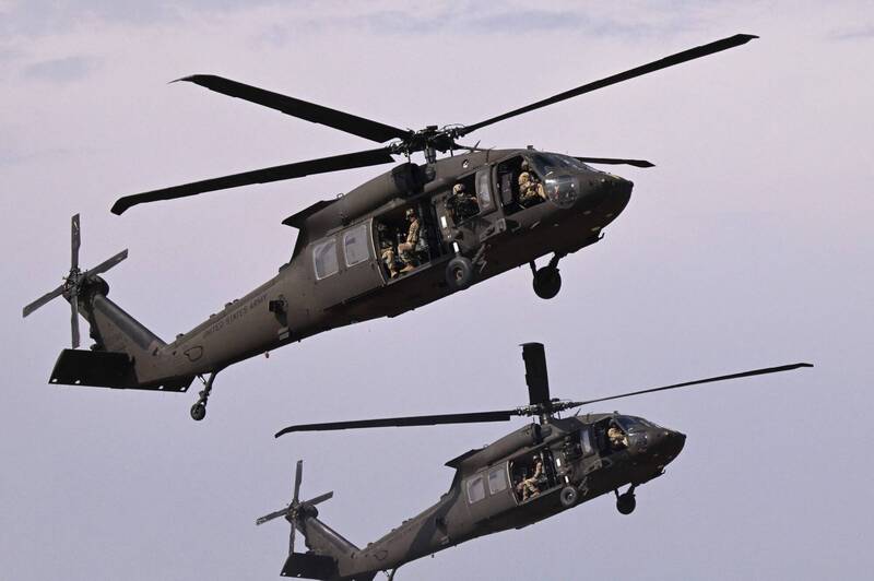 美国同意出售澳洲40架黑鹰直升机。（法新社）(photo:LTN)