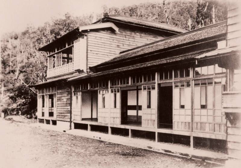 原太平山俱樂部重建前的原貌。（圖由羅東林管處提供）