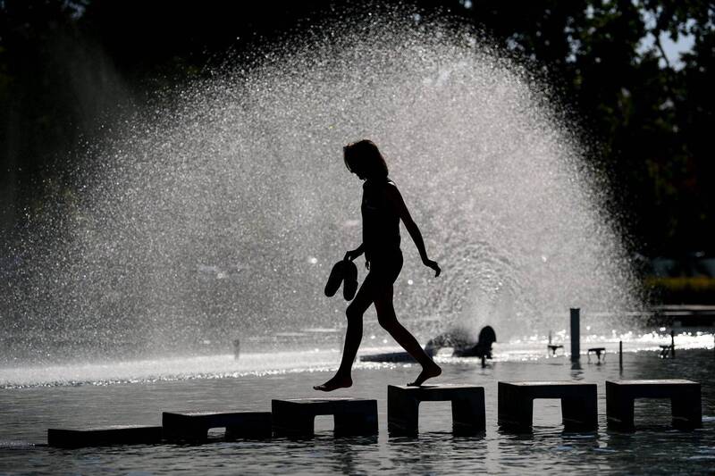 匈牙利今年经历了自1901年以后，121年来最炎热的夏天。（欧新社）(photo:LTN)