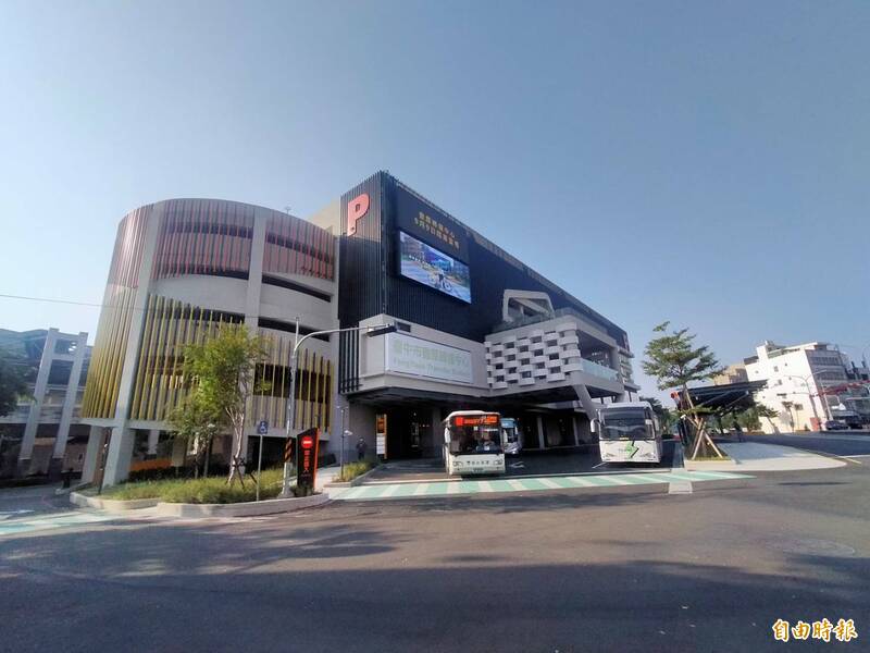 豐原轉運中心啟用。（記者張軒哲攝）