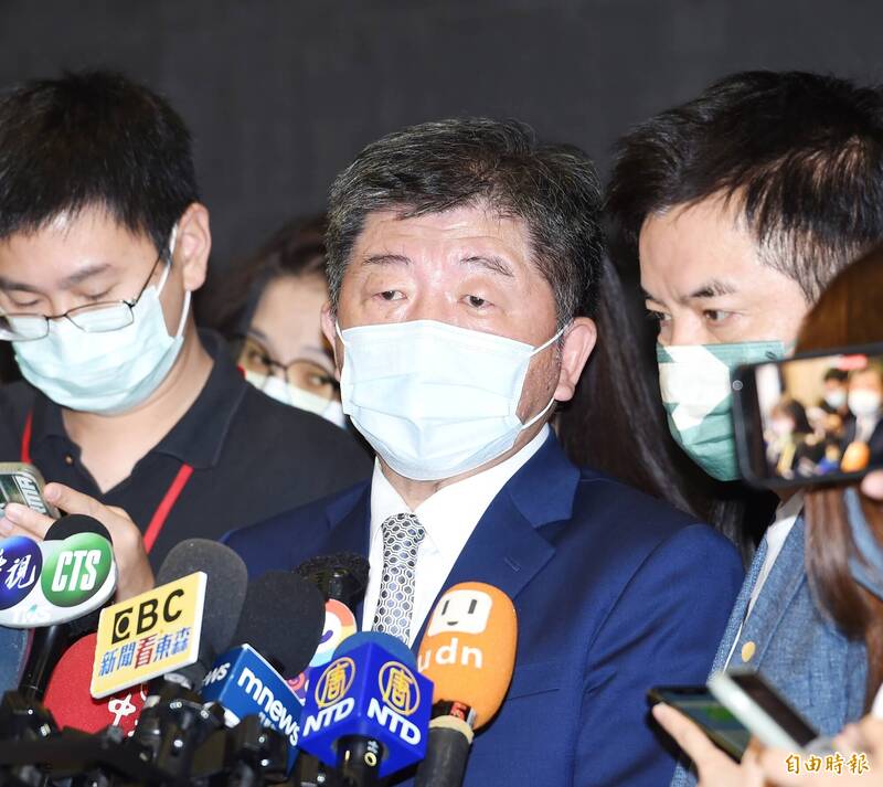 對於長照政策的成績，陳時中強調有實實在在的政策結果，「不容汙衊」，蔣萬安「應該要好好的讀書，不是耍耍嘴皮就可以」。（記者方賓照攝）