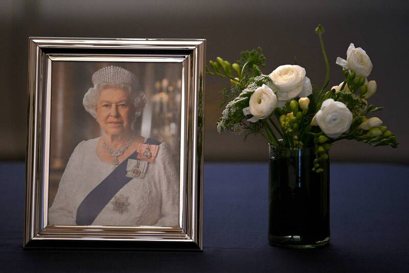 英国女王8日驾崩，享耆寿96岁。（法新社）(photo:LTN)