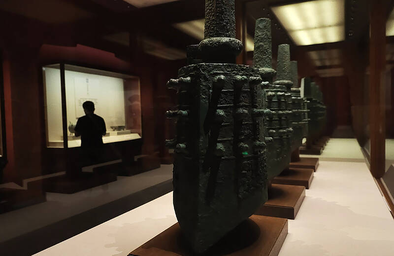 中韩日三国在北京合办一场古代青铜器展览，韩国中央博物馆不满提供的历史年表遭中国国家博物馆更改，遗漏两个王朝，强烈要求纠正。（撷自网路）(photo:LTN)