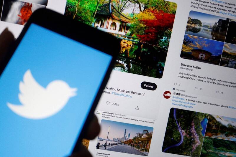 推特（Twitter）被吹哨者爆料，有至少1名中国特工被推特雇用，现在以员工的身分潜伏中。（路透）(photo:LTN)
