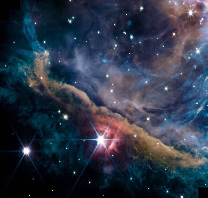韦伯太空望远镜再度展现实力，拍下有史以来最清晰、最详细的猎户座大星云（Orion nebula）照片。（法新社）(photo:LTN)
