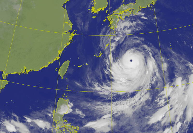氣象局表示，若到年底前都沒有颱風登陸台灣，將寫下連續3年無颱風登陸台灣的紀錄。（圖擷自中央氣象局）