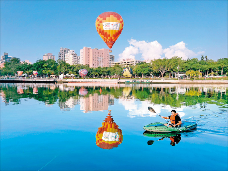 《高雄》熱氣球愛河起飛 假日吸客拍美照 - 高雄市 - 自由時報電子報