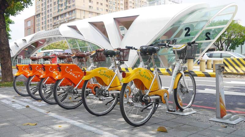 台中市YouBike 2.0站點突破1200站。（市府提供）