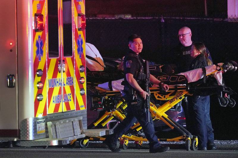 美国宾州匹兹堡东南部Kennywood游乐园24日深夜发生枪击，一名39岁男性和2名15岁少年受伤。（美联社）(photo:LTN)