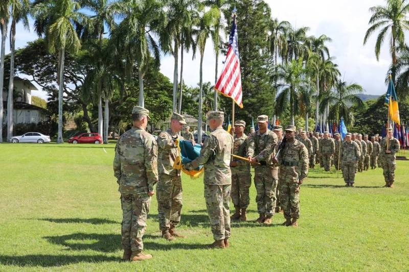 美国陆军第3支「多领域特遣队」23日在夏威夷举行成军仪式。（取自美国陆军官网）(photo:LTN)