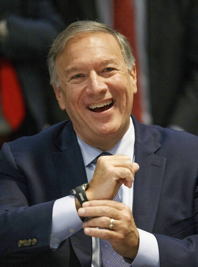 《TAIPEI TIMES》 Pompeo in Kaohsiung for forum - 焦點 - 自由時報電子報