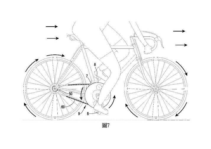 雲林科技大學工設系研發的「可預防失智的自行車」奪得烏克蘭國際發明展金牌，圖為該自行車的示意圖。（圖由雲林科技大學提供）