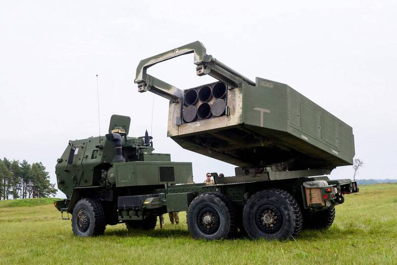 拜登政府宣布的11亿美元新军援计画，提供乌克兰18套「海马斯」多管火箭系统。（法新社）(photo:LTN)